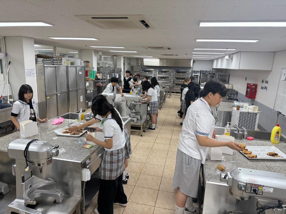 제천 제일고등학교 제과제빵 전공체험