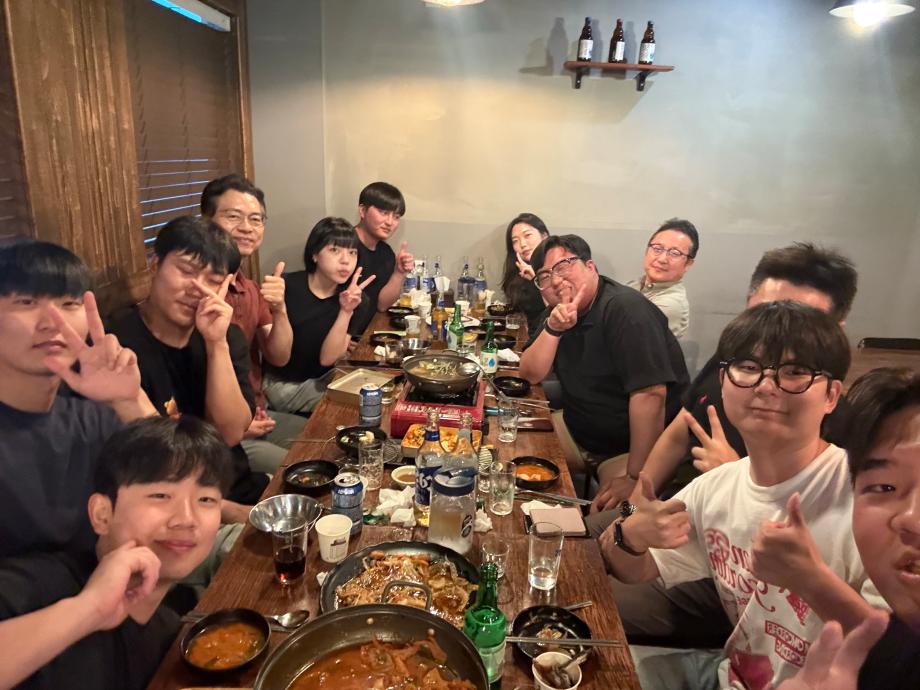 호텔경영학과 학생회 2학기 준비 회의 및 회식