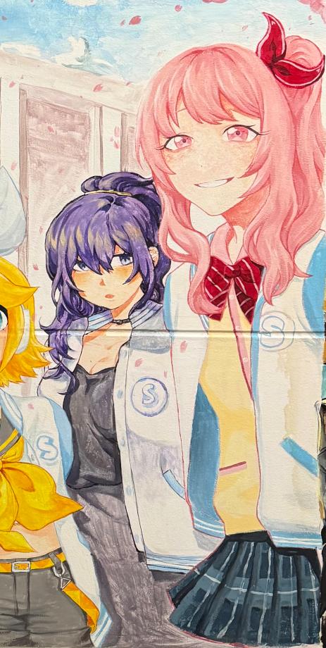 2025학년도 인문학관 5조 벽화 그리기